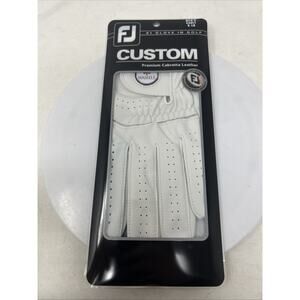 FJ Footjoy Leather Golf Glove Custom Men’s XL Left Hand